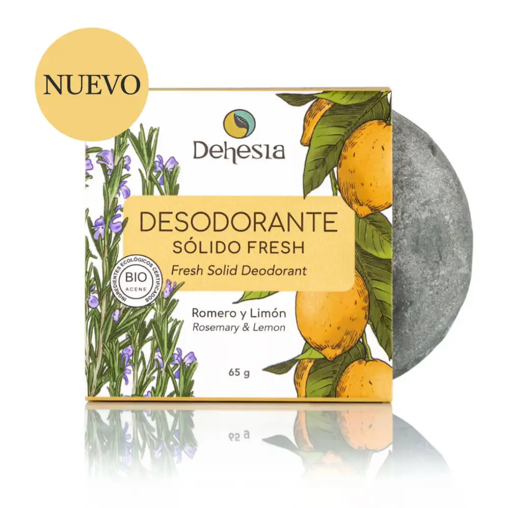 Desodorante sólido Fresh BIO con Romero y Limón Dehesia