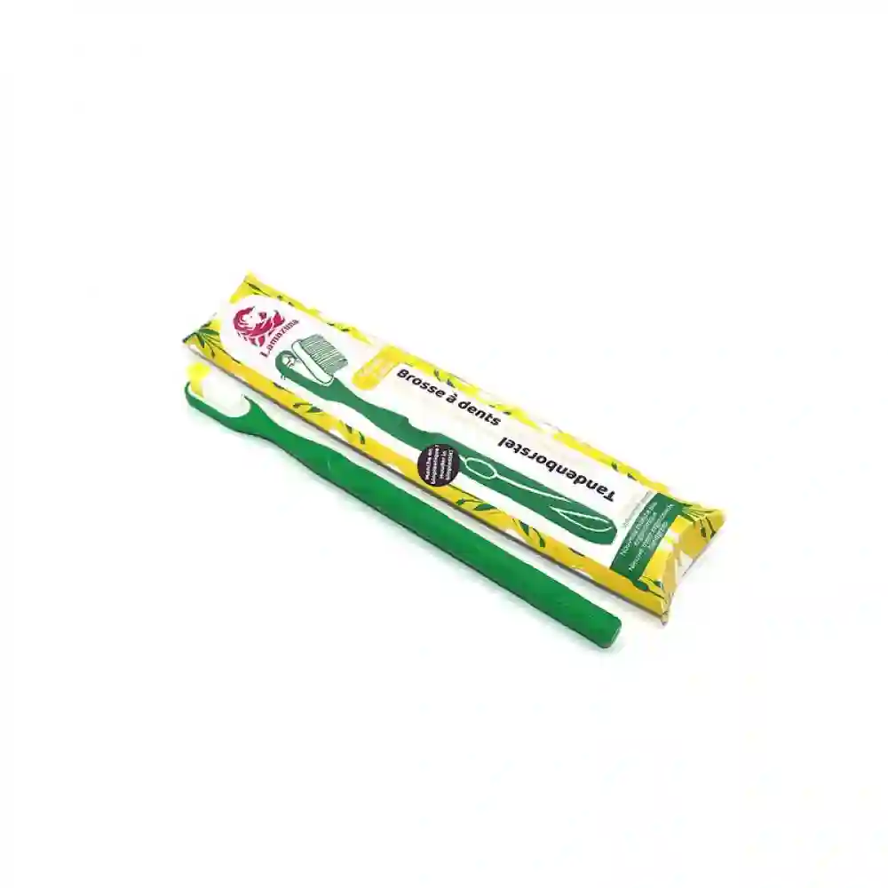 Cepillo de dientes verde lamazuna