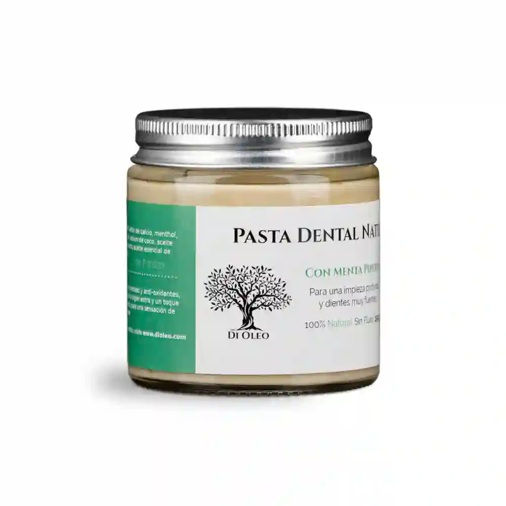 Pasta dental natural pecado flúor menta piperita 150grs
