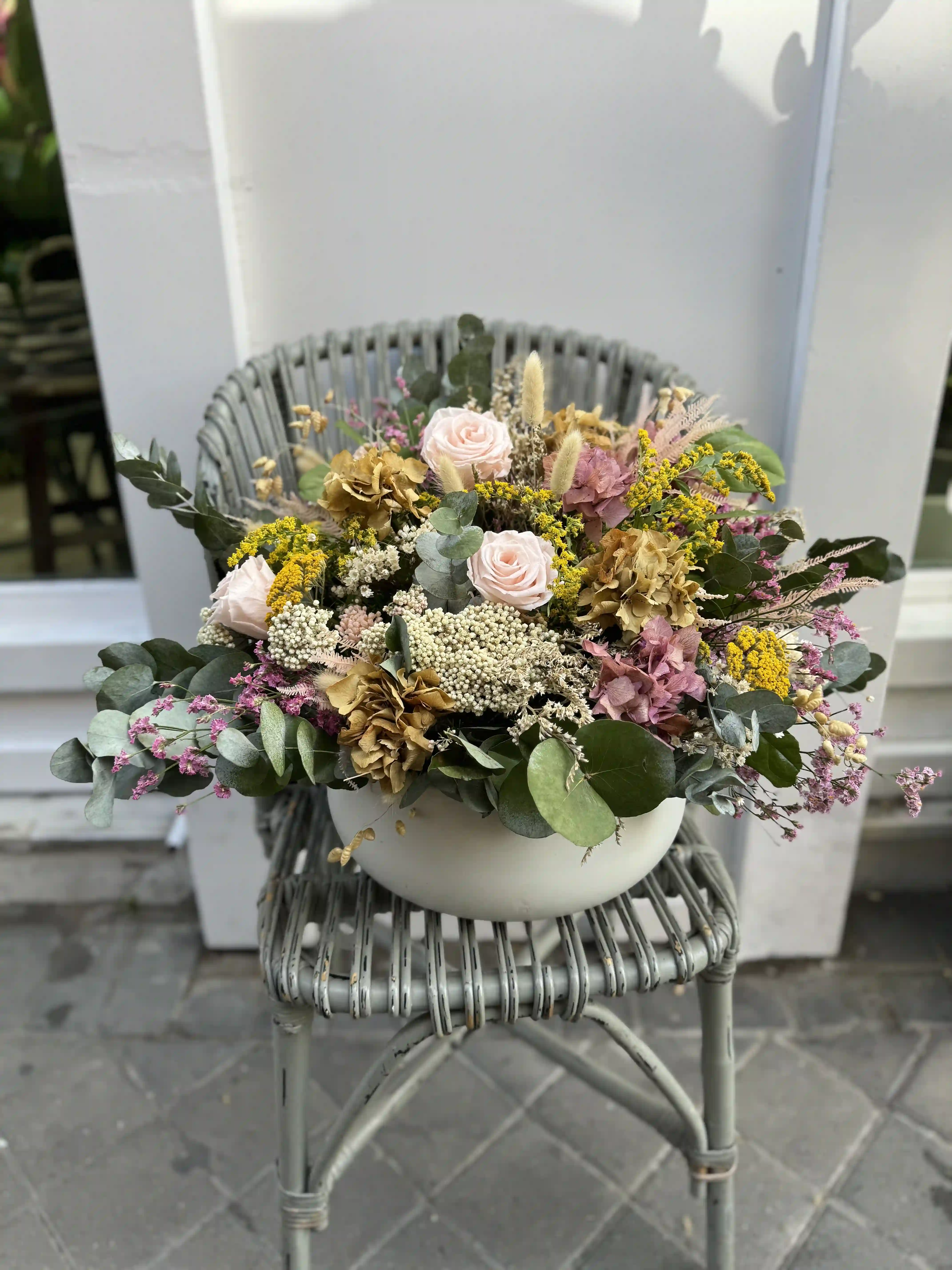 Esaladera de Flores Preservadas