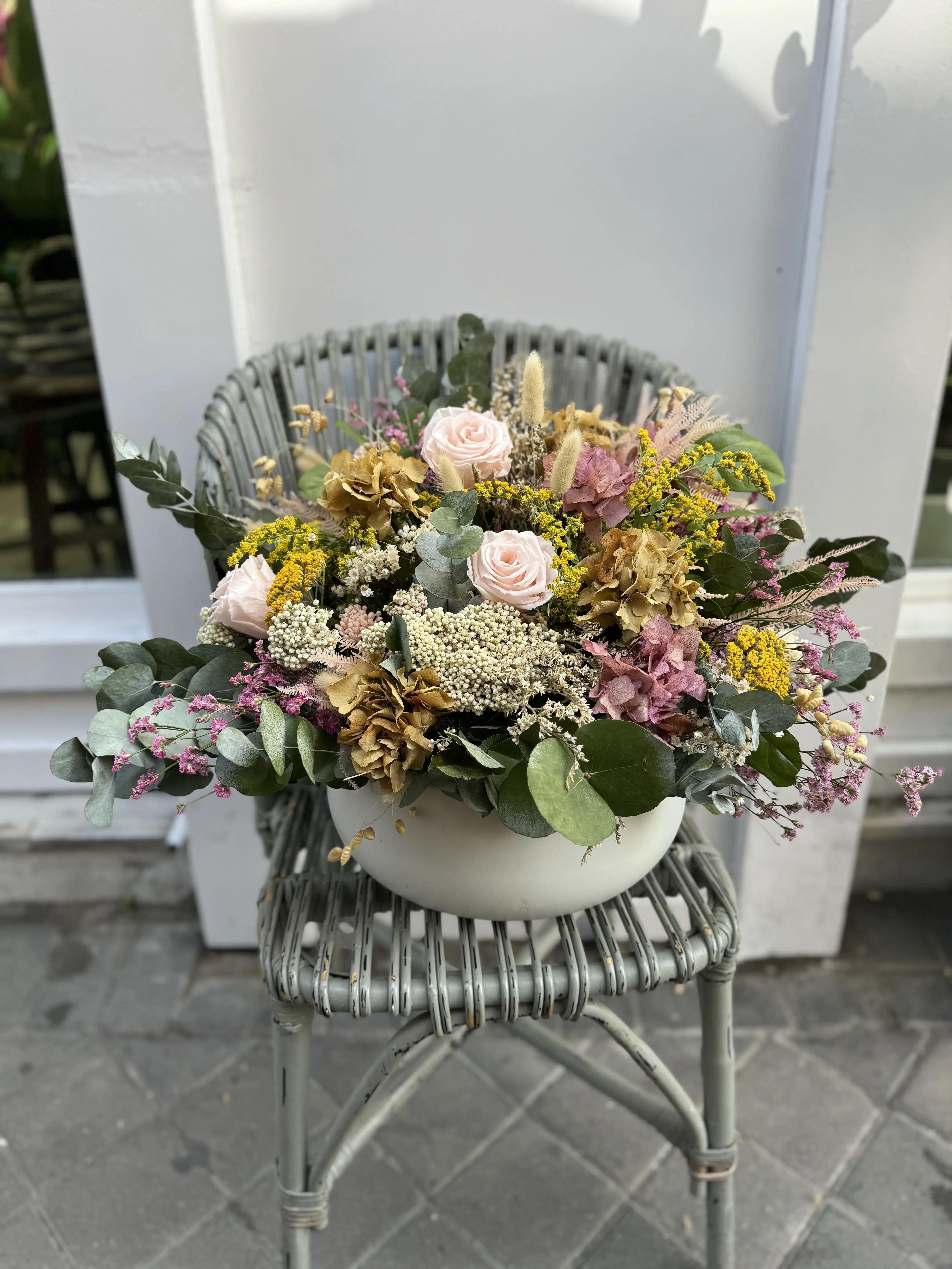 Esaladera de Flores Preservadas