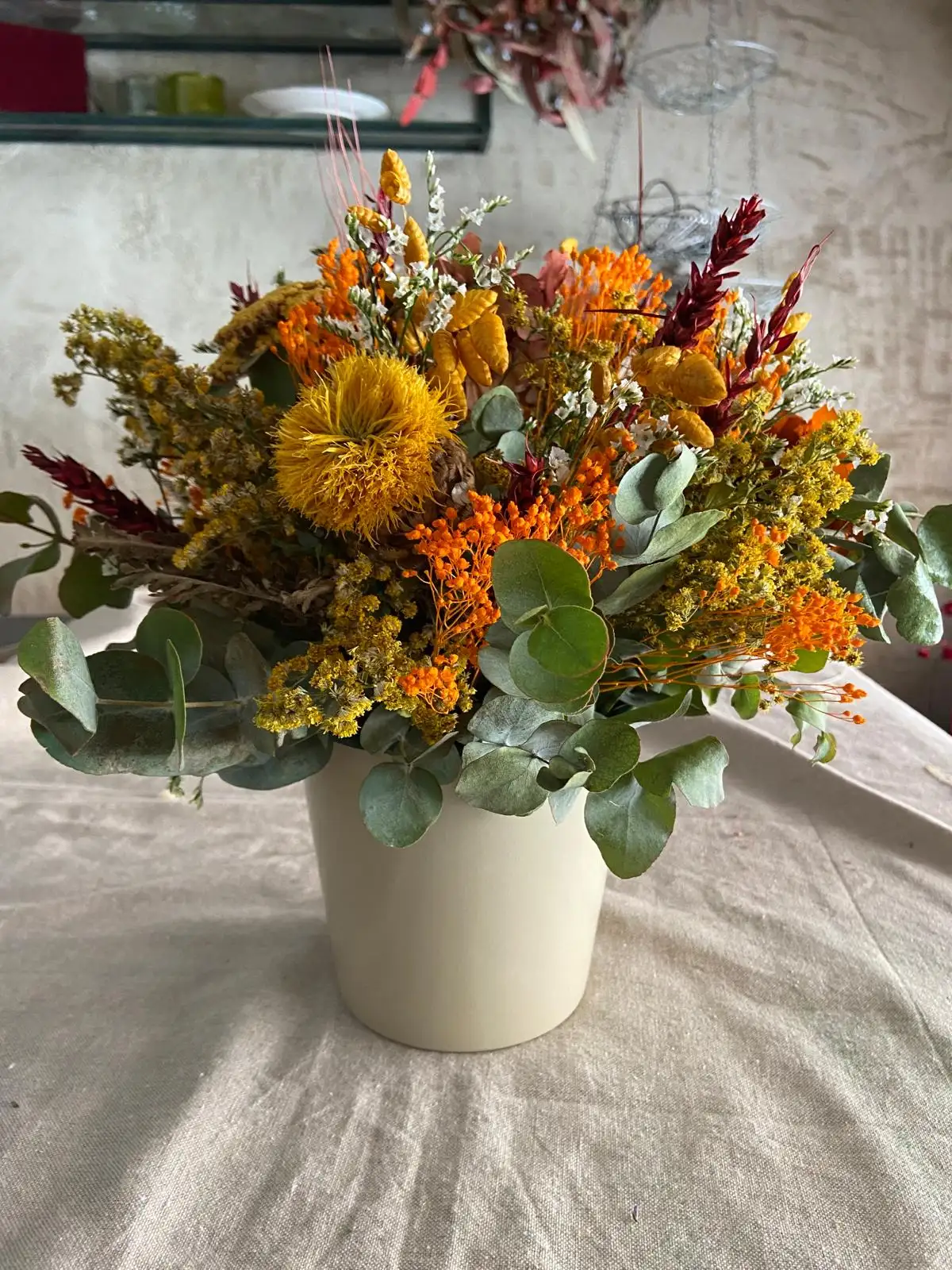 Ramo de Flores Preservadas de Otoño - Imagen 2