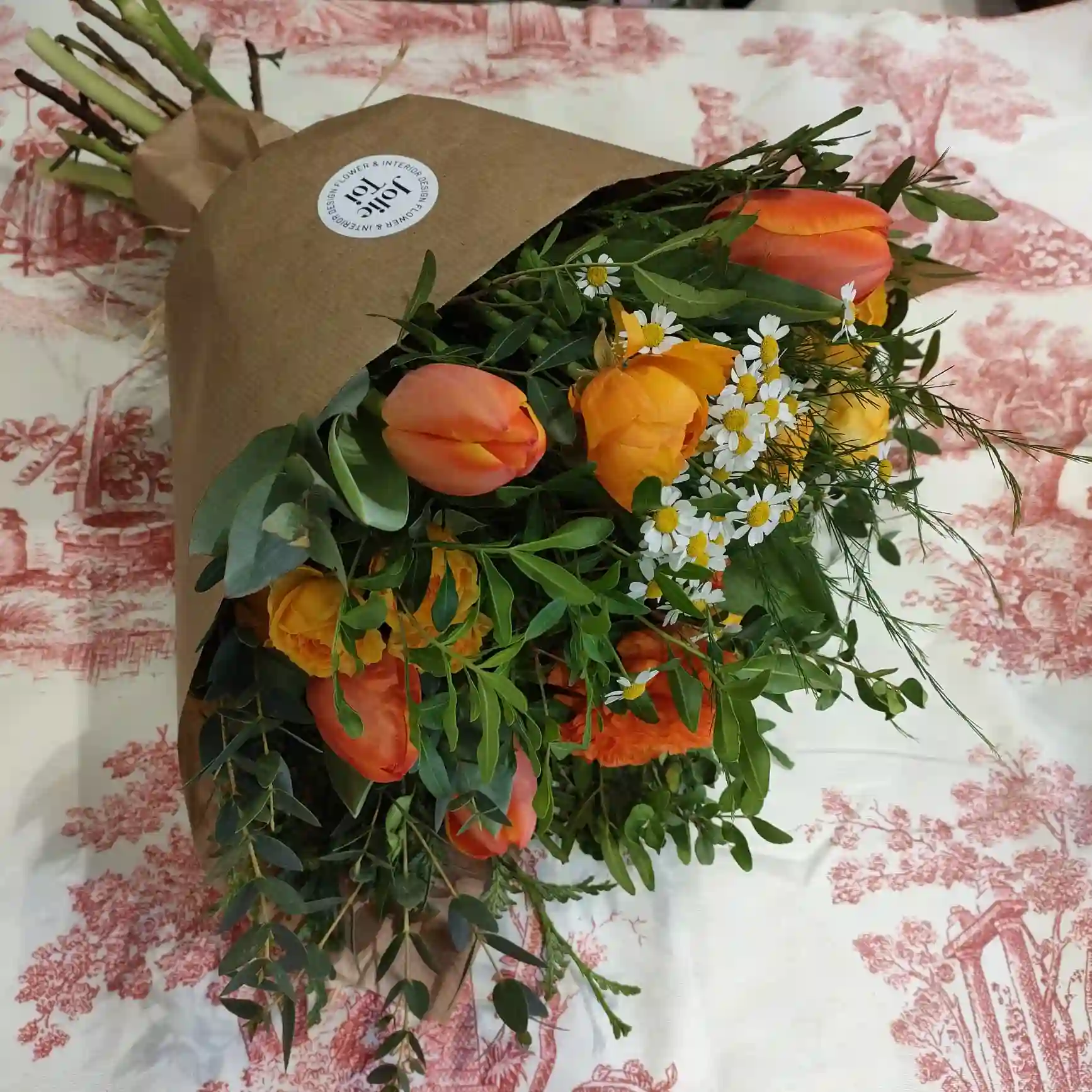 Tulipanes wild bouquet