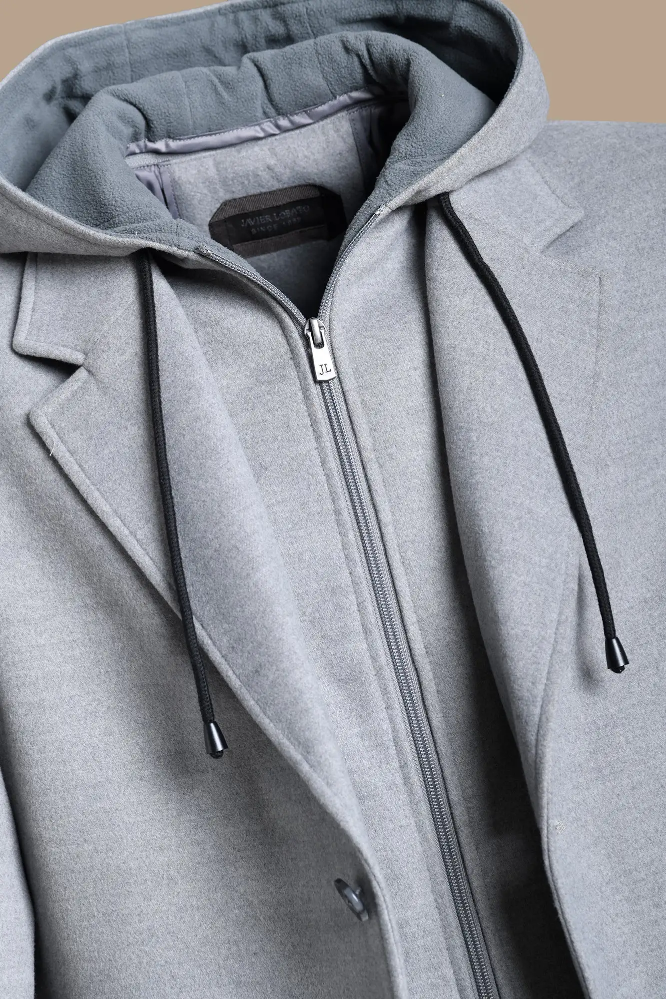 Miño coat with removable hood - Image 8
