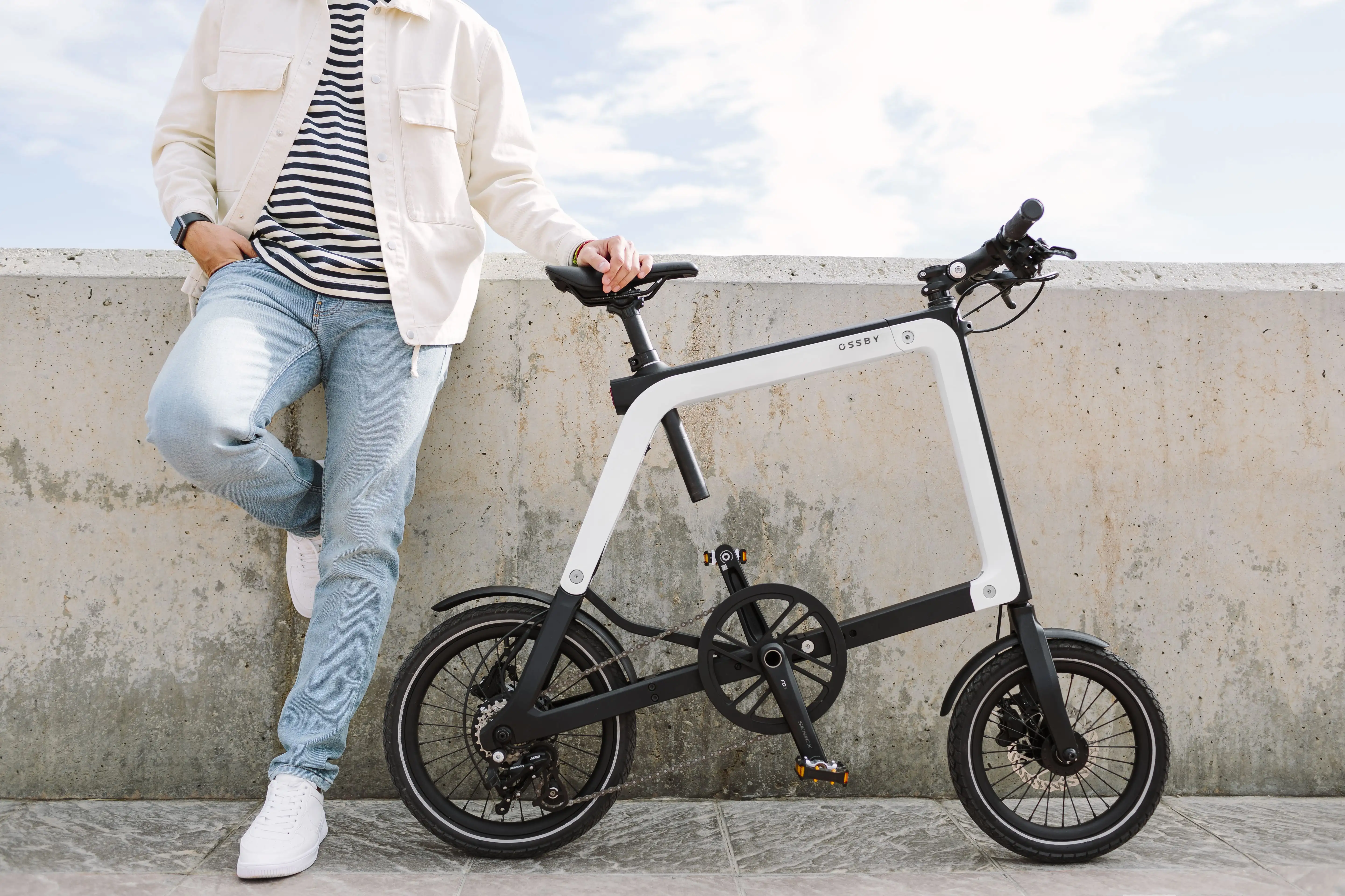 Bicicleta eléctrica plegable OSSBY GEO - Imagen 2