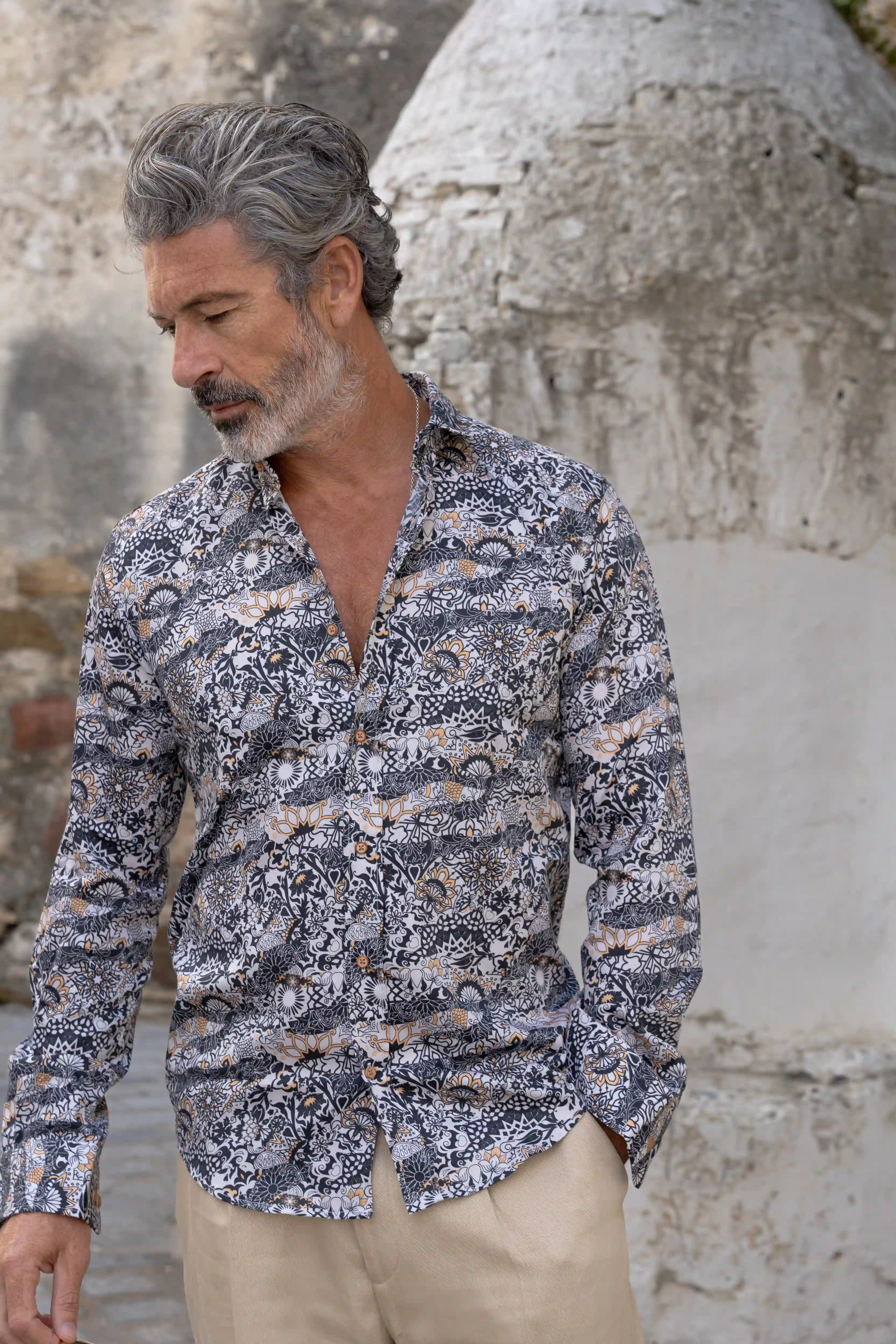 Camisa étnica de Monttesco