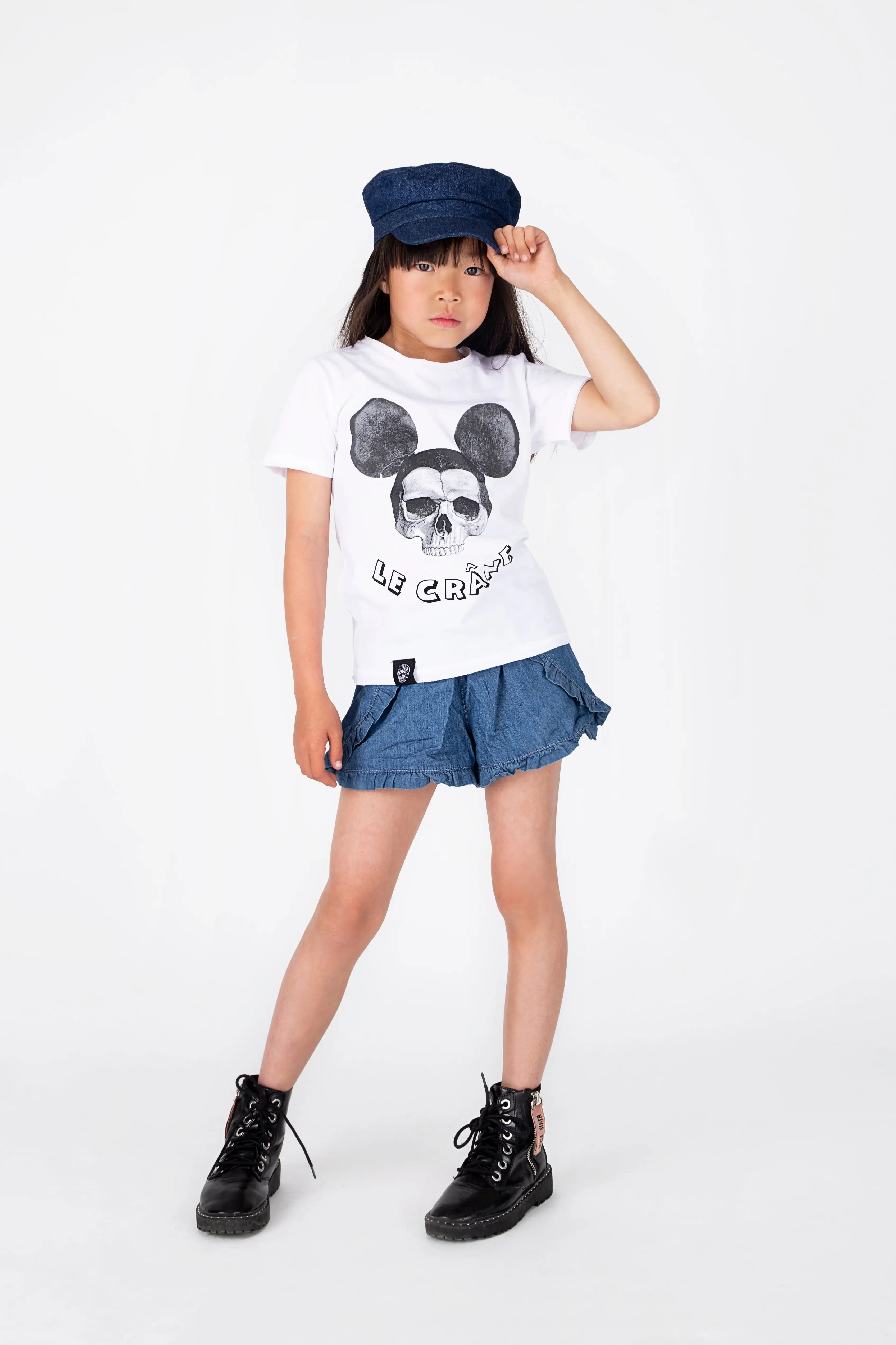LE CRANE CHILD T -SHIRT "MOUSE SKULL" - Image 2