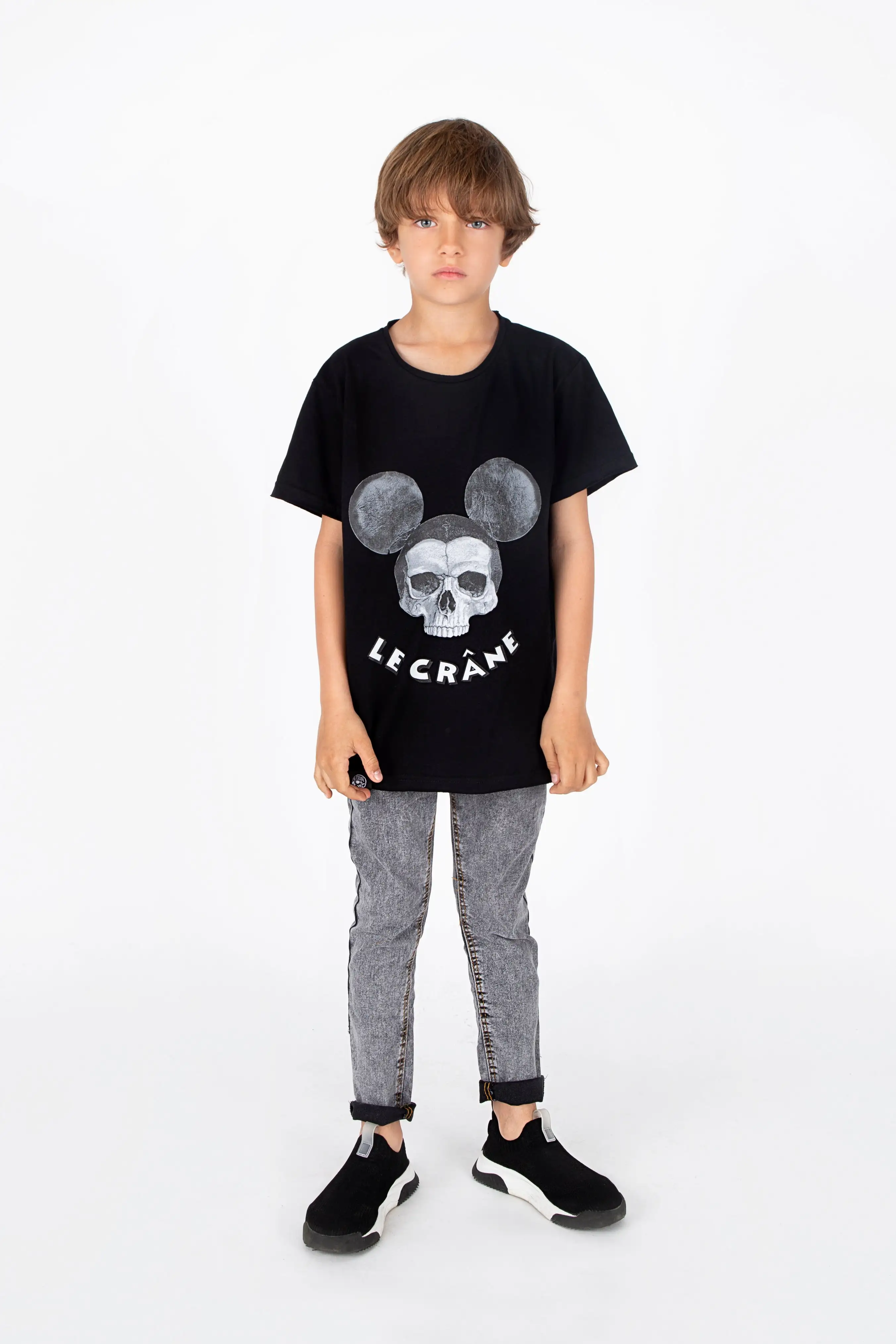 LE CRANE CHILD T -SHIRT "MOUSE SKULL" - Image 5