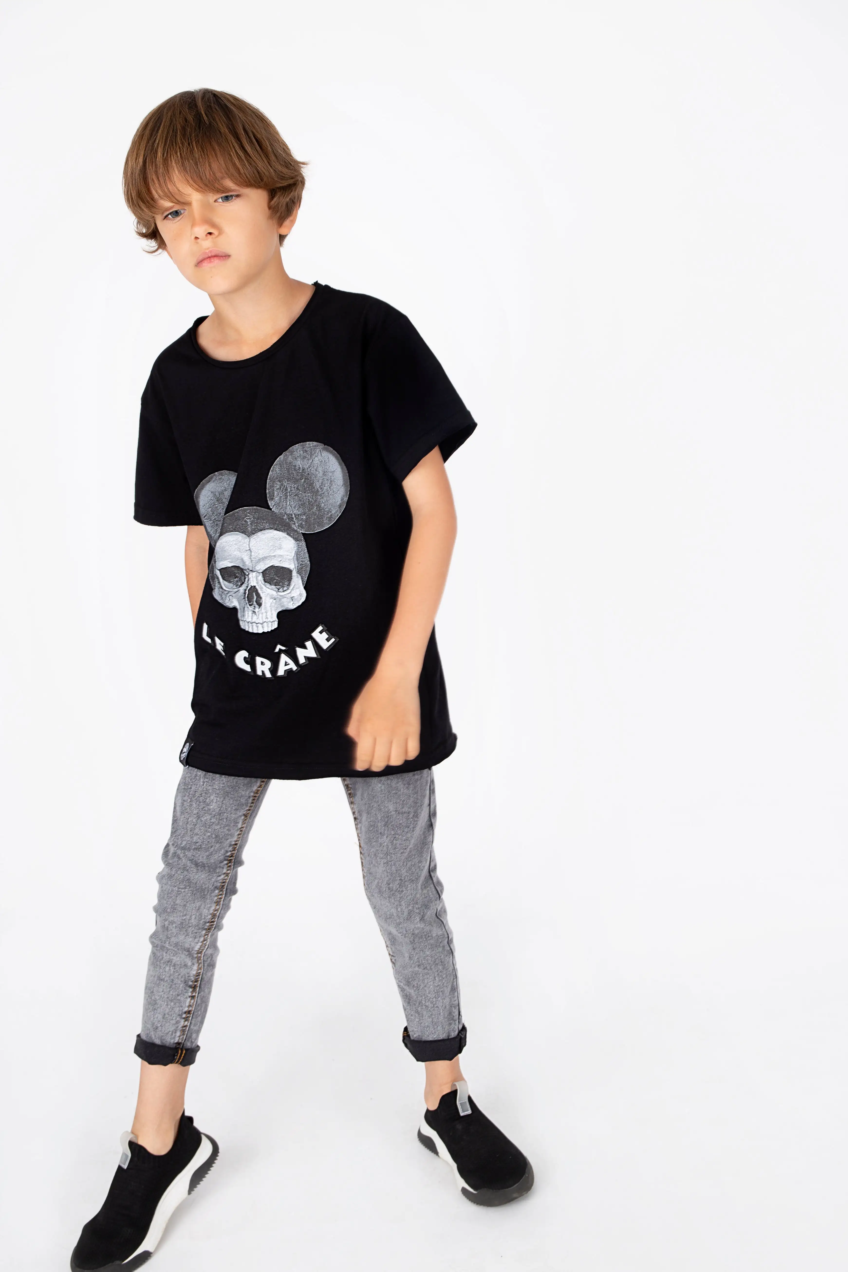 LE CRANE CHILD T -SHIRT "MOUSE SKULL" - Image 8