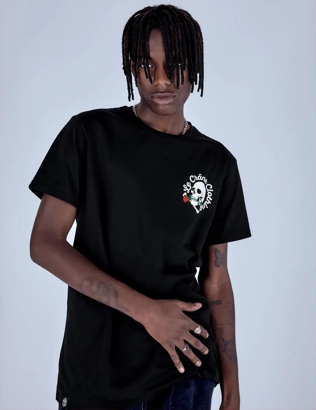 Skull & Roses Le Crane T -Shirt