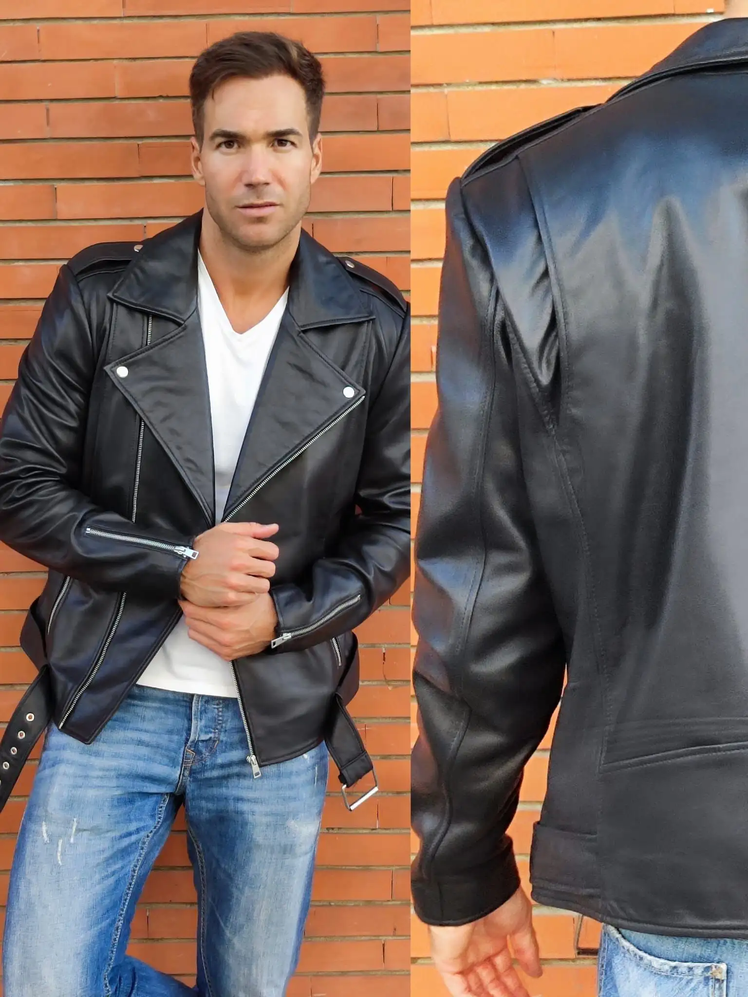 Black "perfect" leather hunter - Image 4