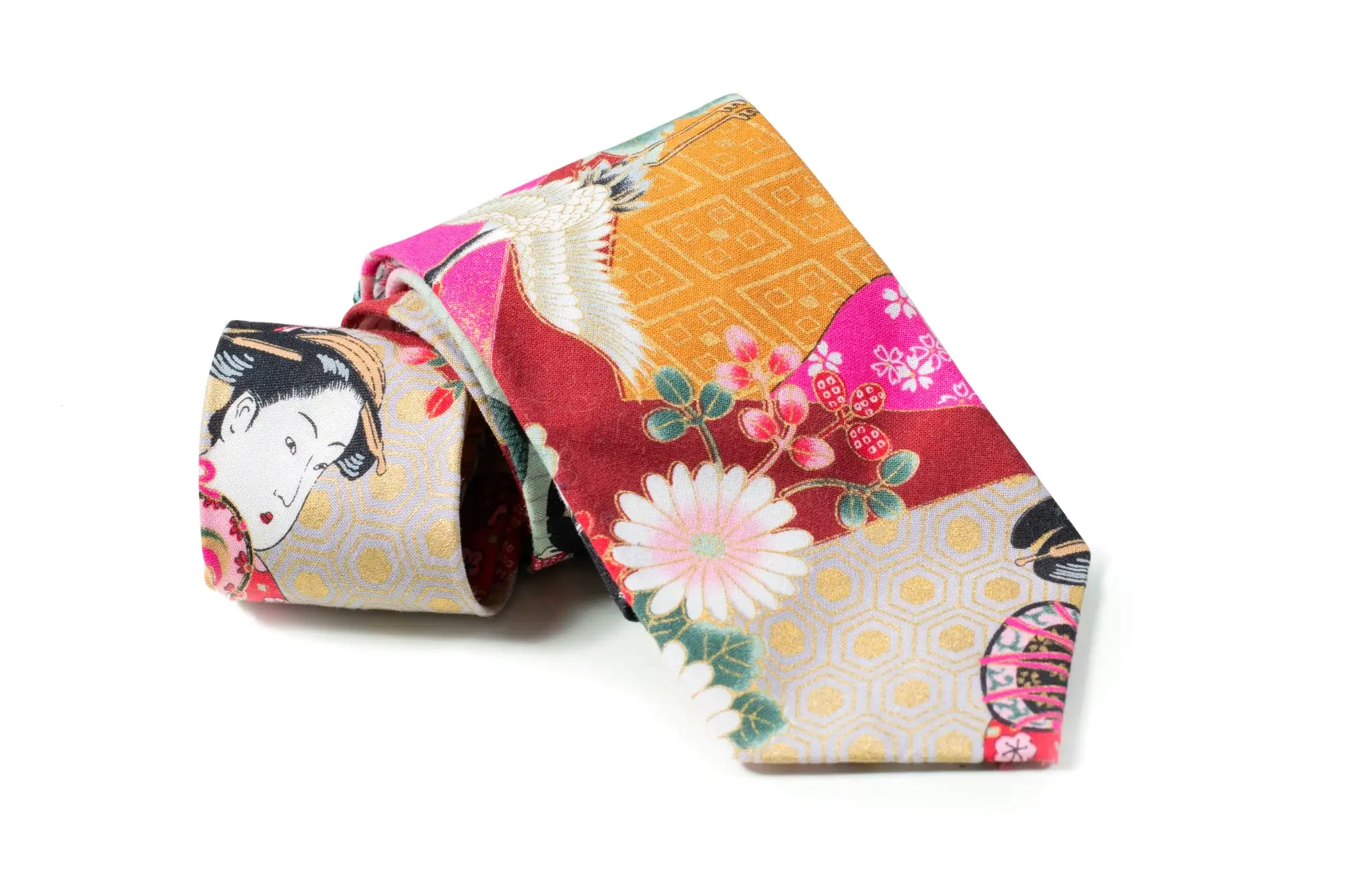 Red Geishas tie