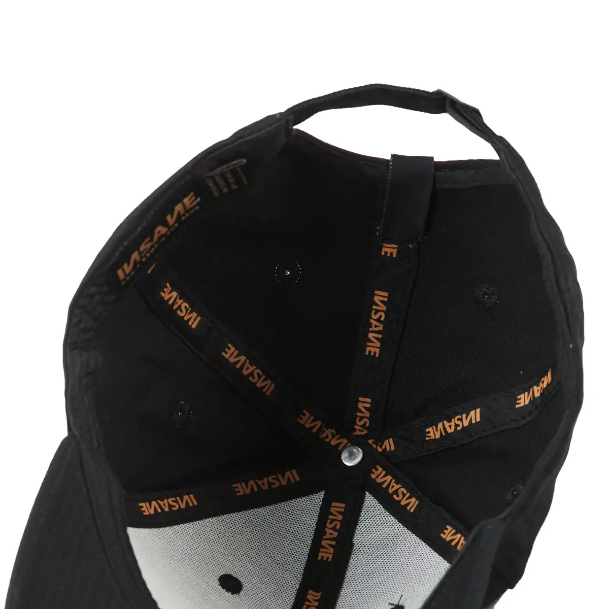 Black Black Baseball Embroyred Baseball Hat - Image 4