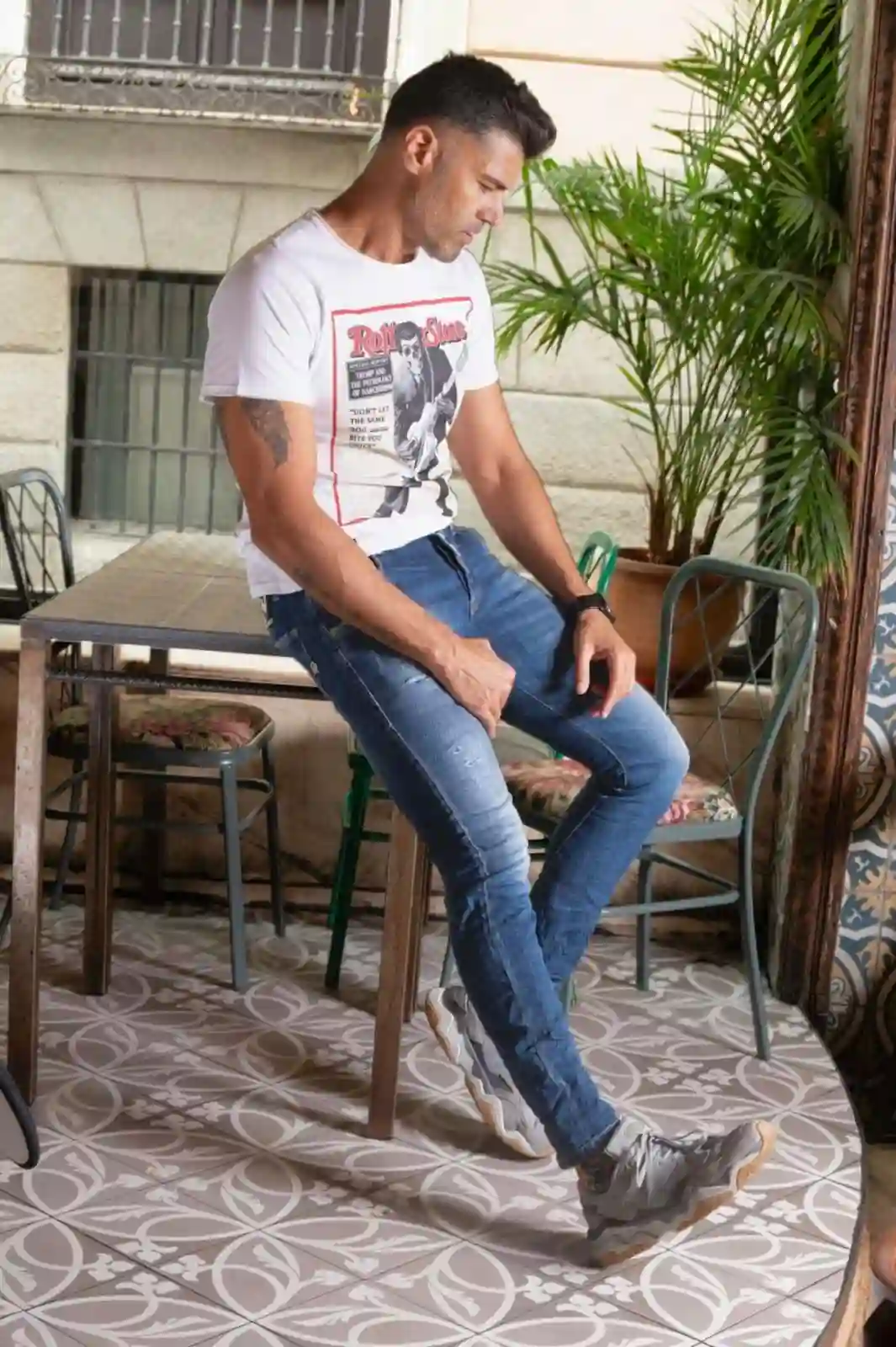 Pantalón Tejano Molotov Mod. Smith Basic 850 Denim