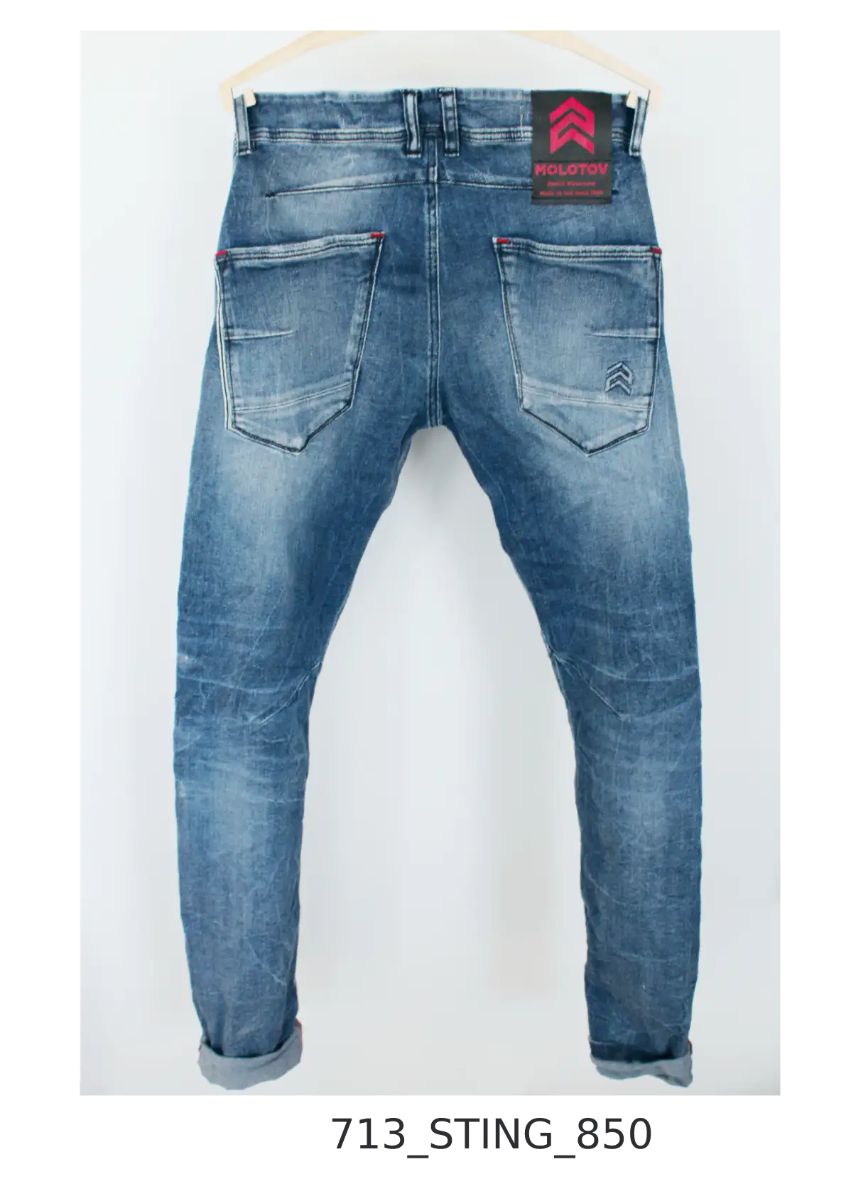 Pantalón Tejano Molotov Mod. Picadura - Imagen 2