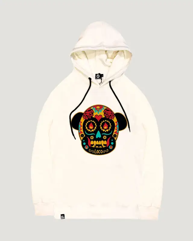 Crazy Sweatshirt Monky Mexico - Image 2
