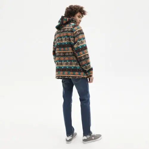 Sudadera Polar Dalton Brown Turquesa - Imagen 3