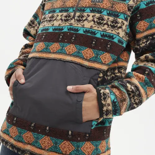 Sudadera Polar Dalton Brown Turquesa - Imagen 4