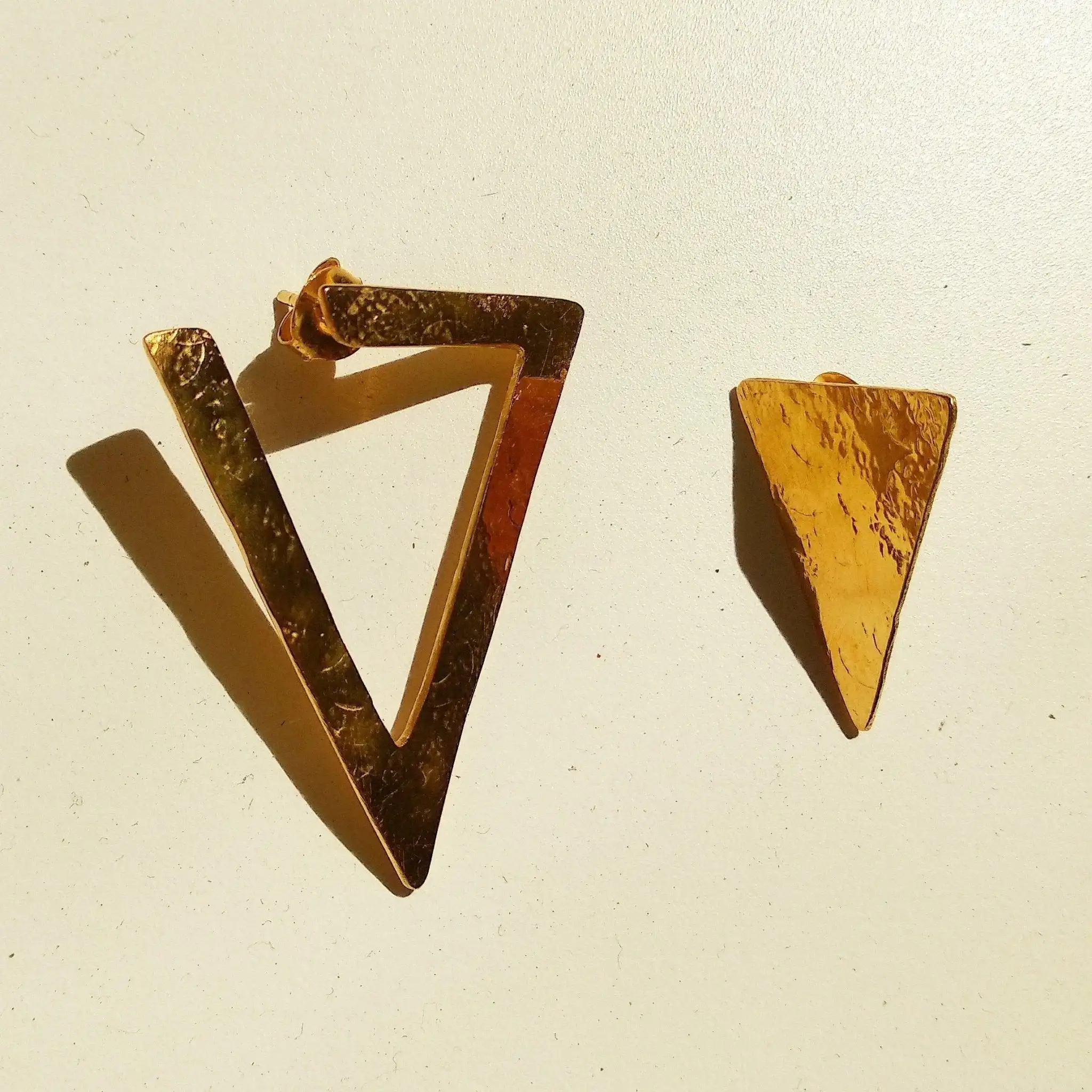 Pendientes Triángulos Positivo + Negativo - Imagen 2