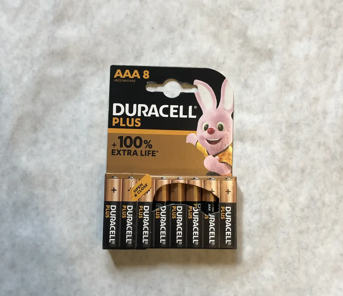 Duracell Plus batteries 100% - AAA - 8ud