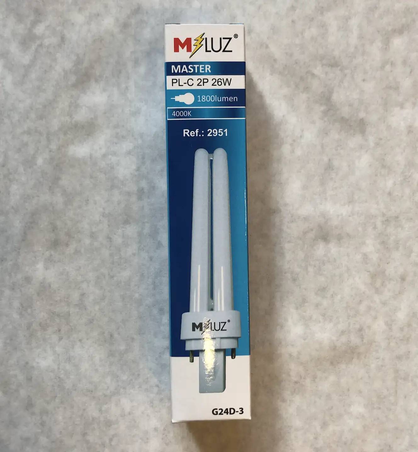 Bombilla PLC - Luz Fria - Ahorro - 26 watts / vatios - M LUZ MASTER PL C 1800 LUMEN
