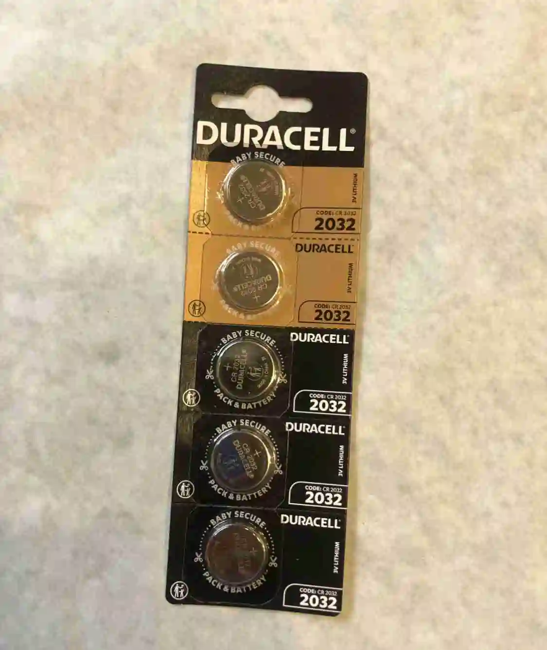 Duracell batteries - button - 1ud - 2032 - 3 volts