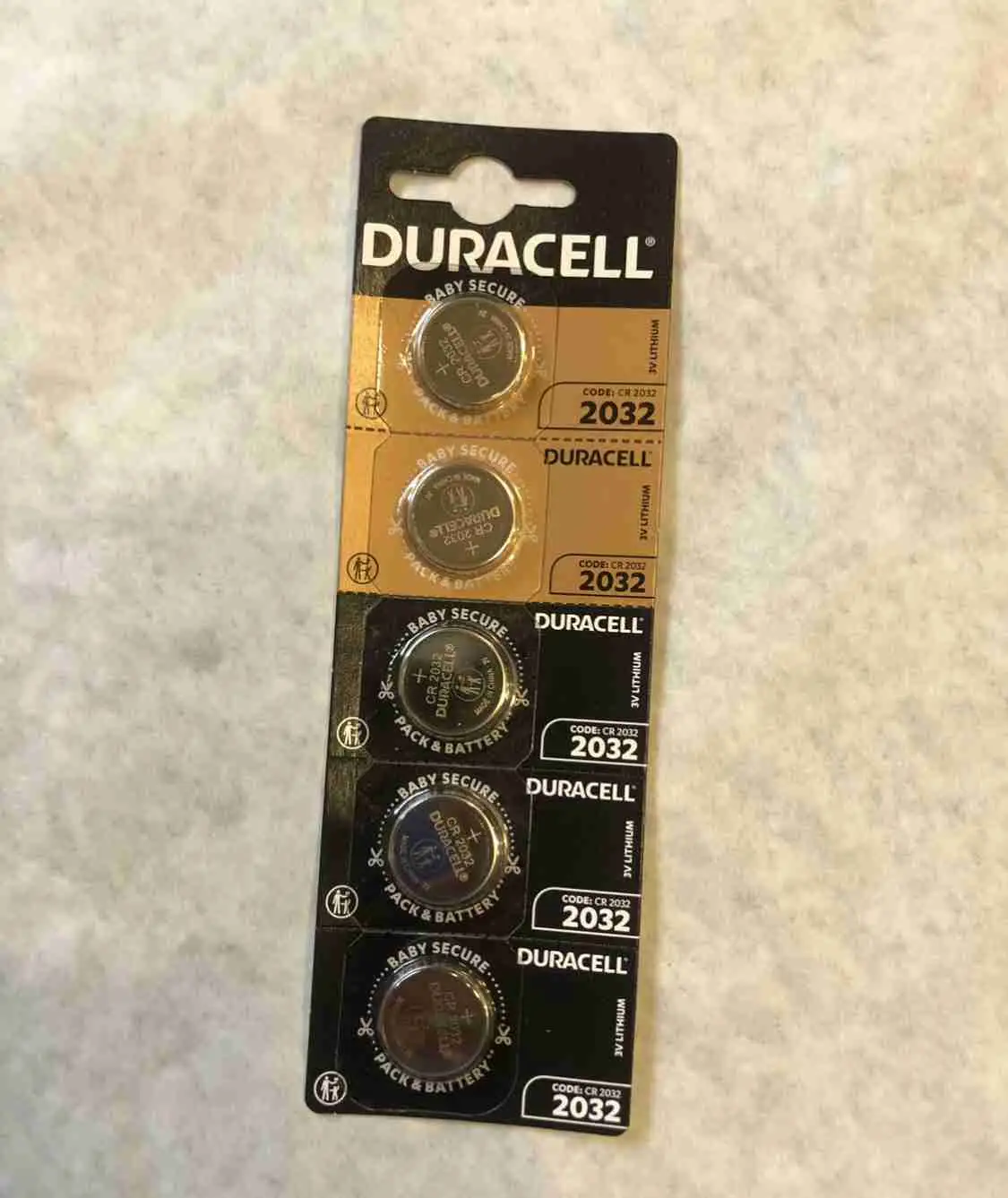 Duracell batteries - button - 1ud - 2032 - 3 volts