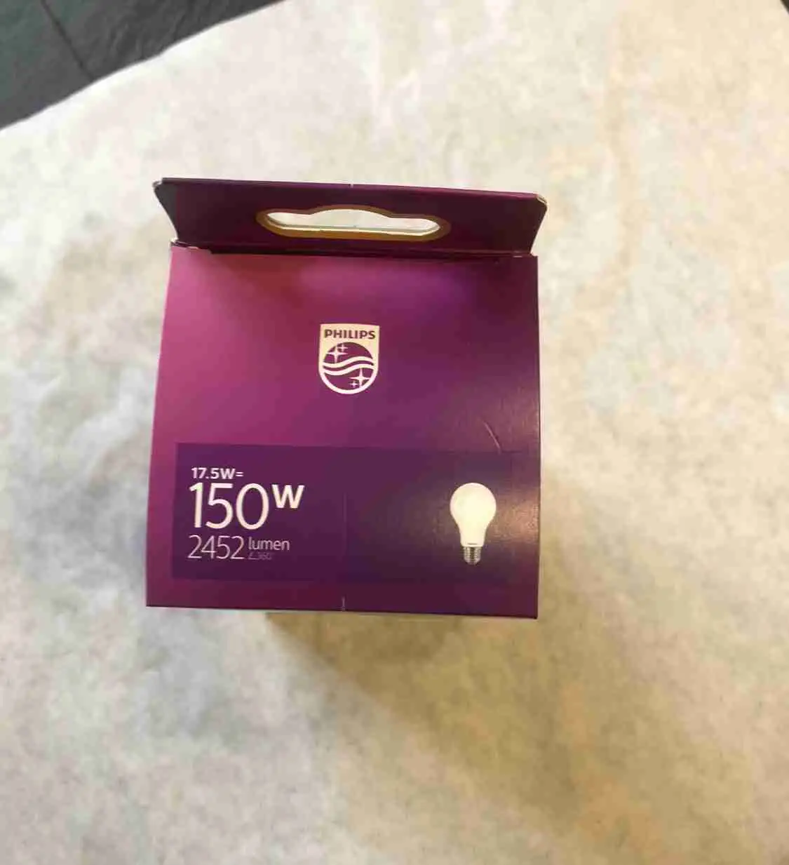 Bombilla LED Philips - Luz Cálida - 17,5 Voltios - 150 watts / vatios - Imagen 2
