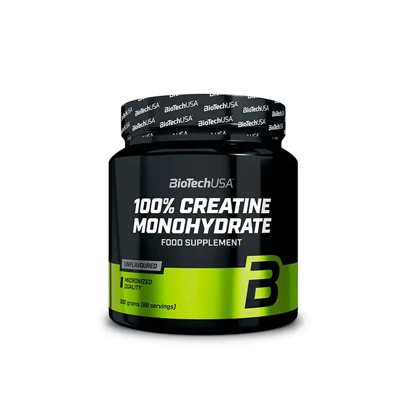 Monohidrato de creatina micronizada 300G Biotech USA