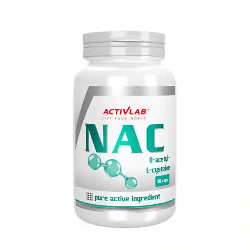 Cápsulas NAC 500 mg de N-acetil L-cisteína, 90 cápsulas, activlab