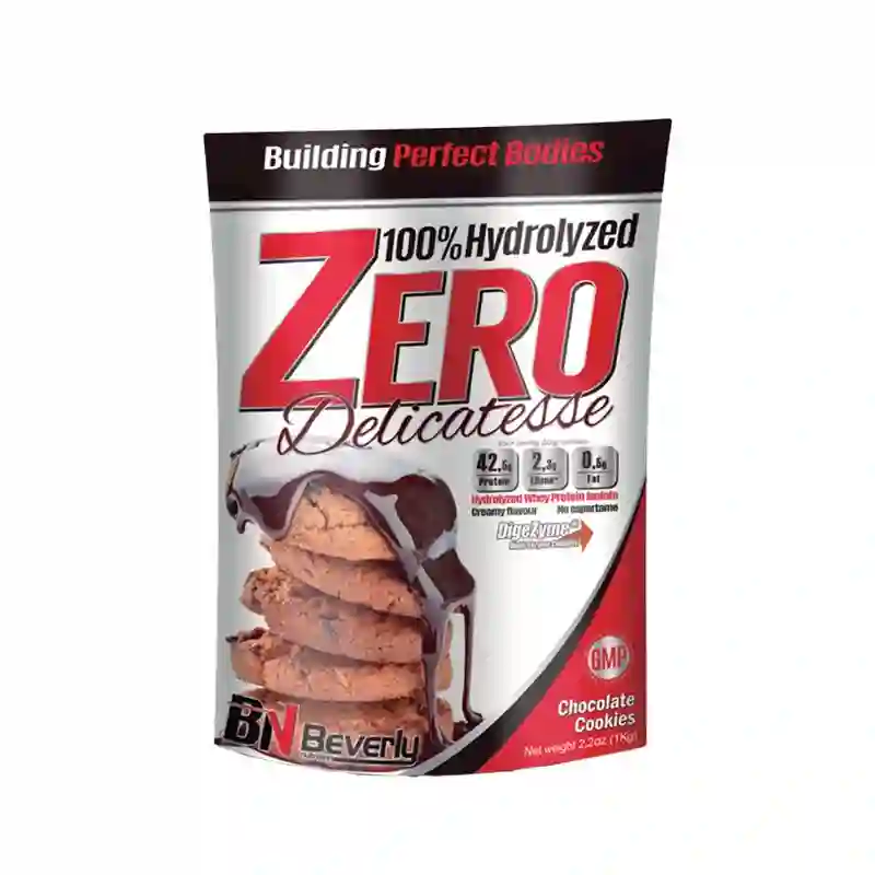 Proteína hidrolizada cero delicatesse hidrolizado 1 kg, avellana de chocolate, nutrición beverly
