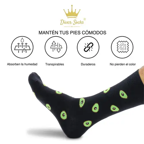 Funny avocado socks - Image 5