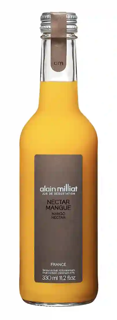 12x Alain Milliat Néctar de Mango - Botella de Vidrio 33 CL
