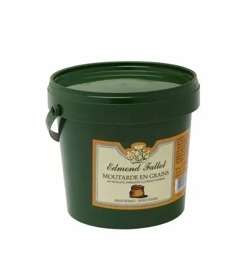 Edmond Fallot Mostaza en Grano - Bote 1100 GR
