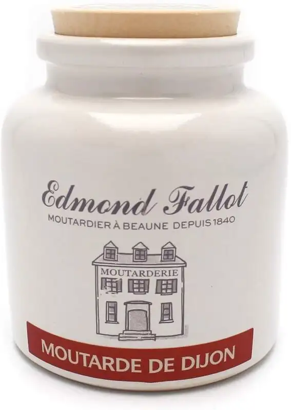 Edmond Fallot Mostaza de Dijon - Tarro de Cerámica 250 GR
