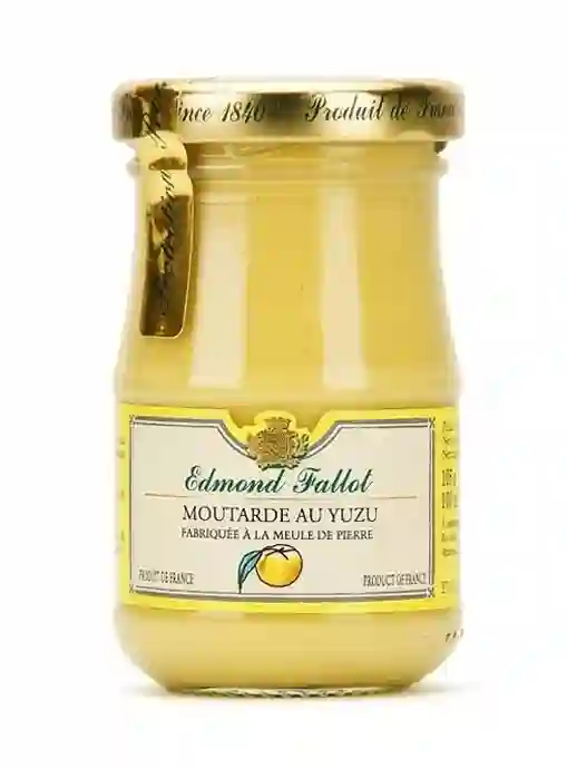 Edmond Fallot Mostaza de Dijon Al Yuzu - Tarro 105 GR
