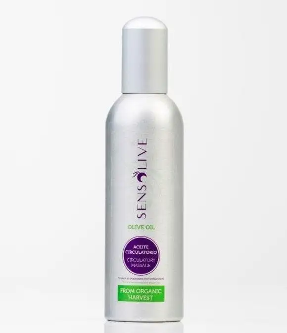 Sensolive Aceite de Masaje Terapéutico Circulatorio Bio - Botella 200 ml