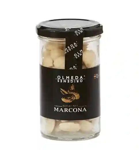 Olmeda oríngenes Almendra Marcona Cruda - Tarro 130 Gr.