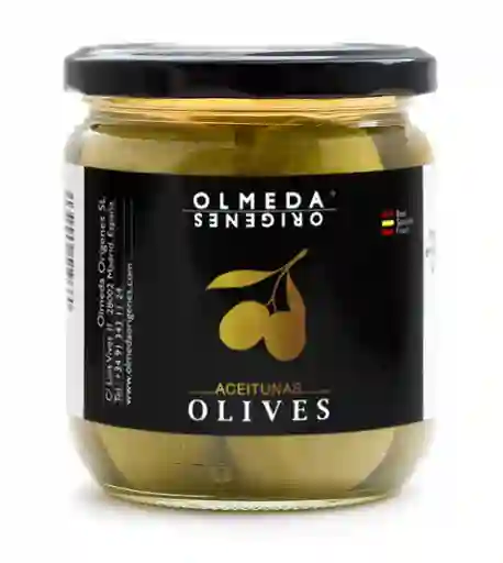 Olmeda oríngenes Aceitunas Gordal Con Hueso - Tarro 370 Gr.
