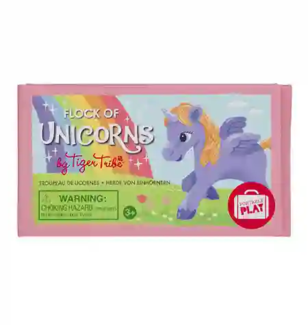 Diorama mini unicornios