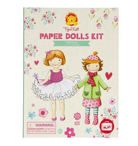 Recortables Vintage - Paper Dolls Kit