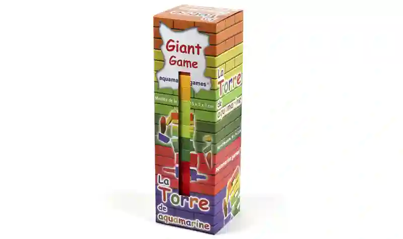 Coloros de Jenga Madera La Torre Gigante - Oferta -