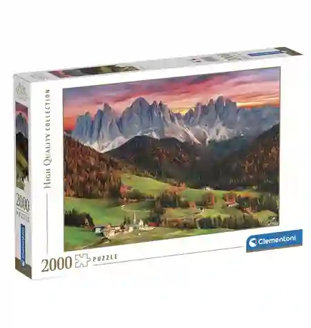 Puzzle 2000 Val di Funes - Clementoni