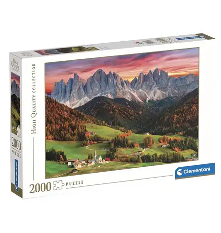Puzzle 2000 Val di Funes - Clementoni