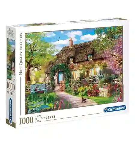 Puzzle 1000 The Old Cottage - Clementoni