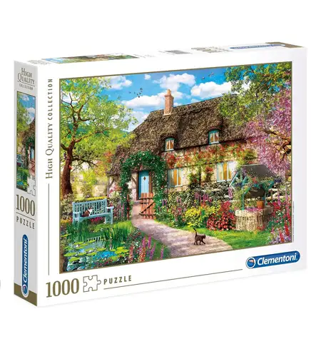 Puzzle 1000 The Old Cottage - Clementoni