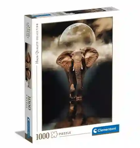 Rompecabezas 1000 el elefante - Clementoni