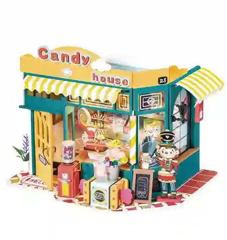 Miniature House DIY - Rainbow Candy House