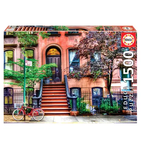 Puzzle 1500 Greenwich Village, Nueva York - Educa