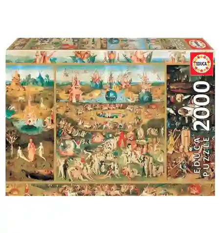 Puzzle 2000 El Jardín de Las Delicias - Educa